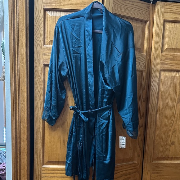 INC International Concepts Other - INC International Concepts Teal Satin Robe
